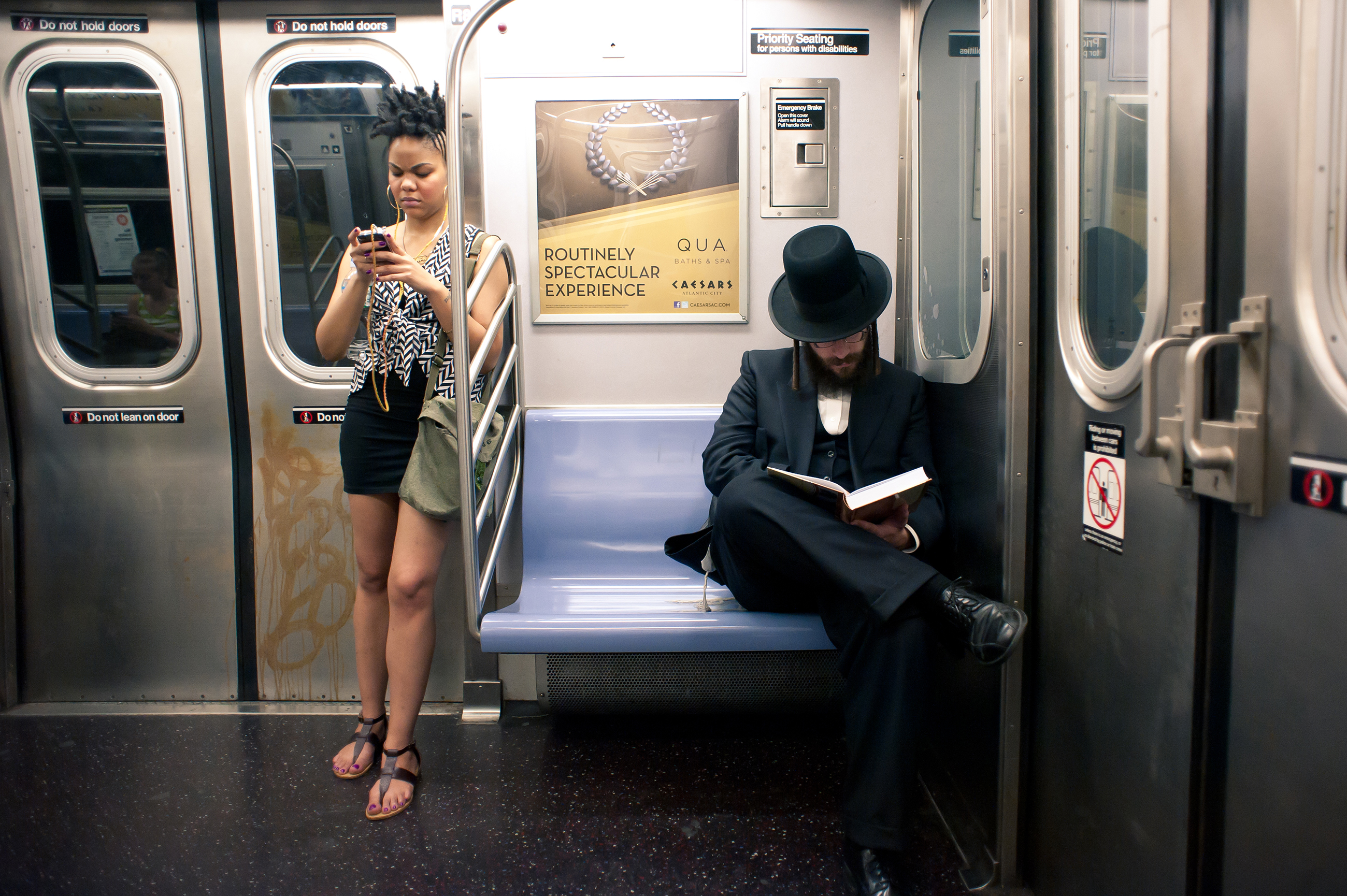 Stranger watching subway images
